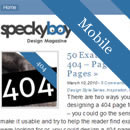 Showcase of 20 Mobile-Friendly Popular Design Blogs