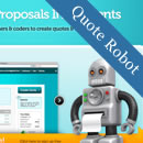 Quote Robot, the Cool New App for Proposals and Quotes (+ 5 Free Yearly Licenses up for grabs)