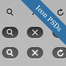 60 PSD Icon and Button Templates