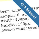 25 CSS Snippets for Some of the Most Common and Frustrating Tasks