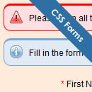 CSS Form Templates, Tools & Services