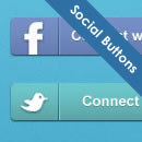 20 Free Social Login and Bookmark Buttons Source Files