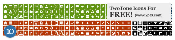 Two Tones Icons