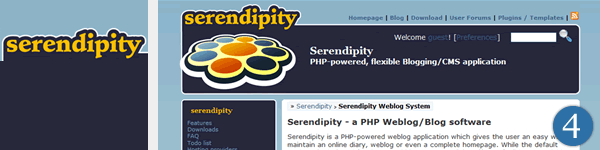 Serendipity Homepage