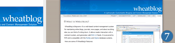 Wheatblog Homepage