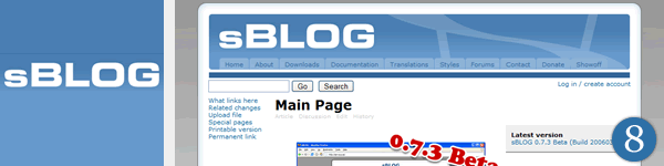 sBlog Homepage