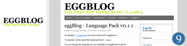 Eggblog  Homepage