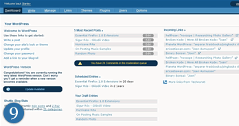  SHUTTLE WP Admin