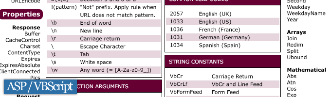 ASP / VBScript