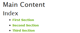 Auto-Scrolling Page Navigation