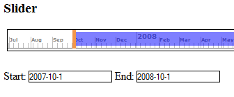 Sliding Date-Picker