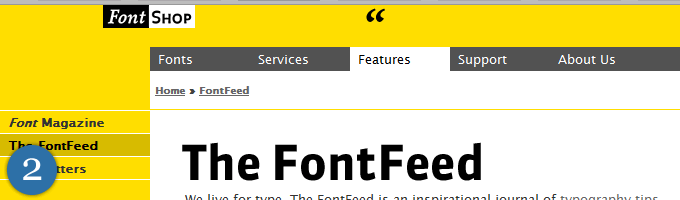 The FontFeed