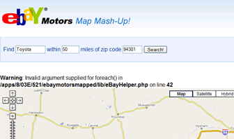 Google Map Example