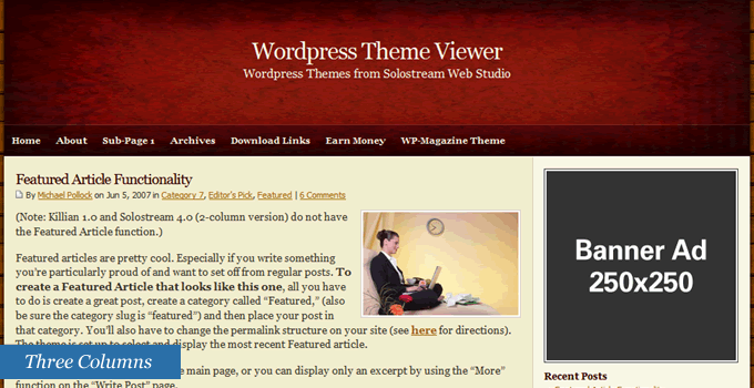 Free Wordpress Theme