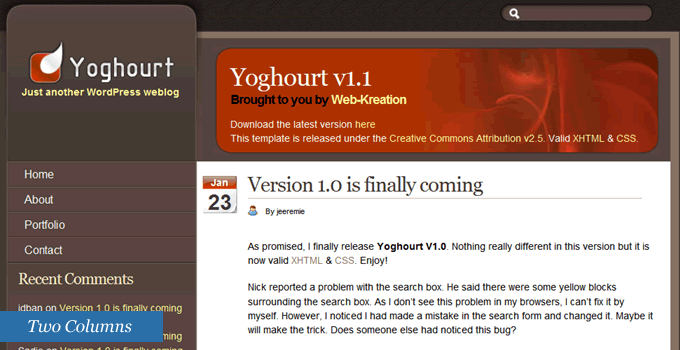 Free Wordpress Theme