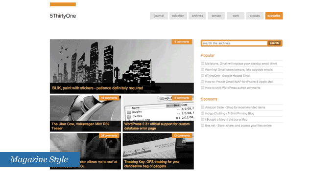 Free Wordpress Theme