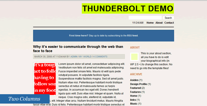Free Wordpress Theme