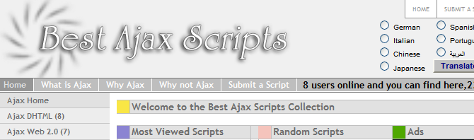 Ajax Directory