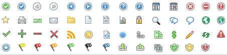 All time free Web Design Icon Sets