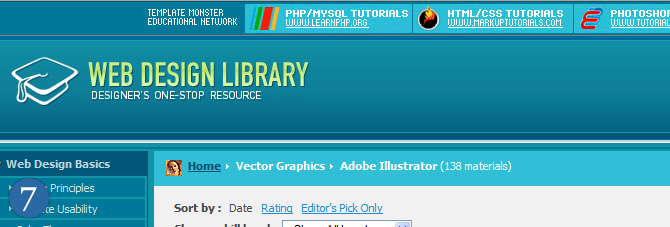 Vector Tutorials Directories