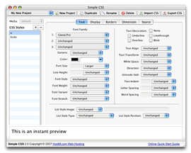 Free CSS Editors