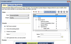 Dreamweaver CSS Extensions