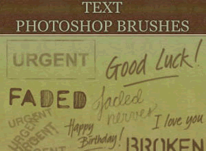 Typography Brushes
