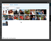 Wordpress Flickr Plugin