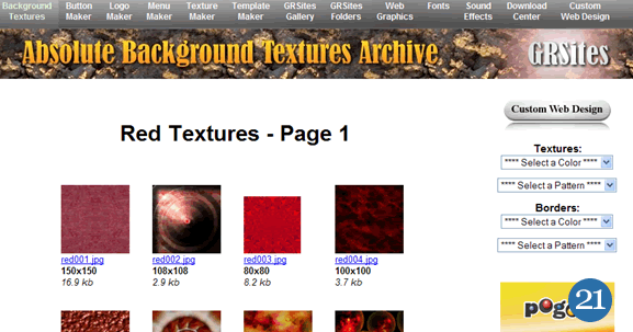 Background and Patterns Resources