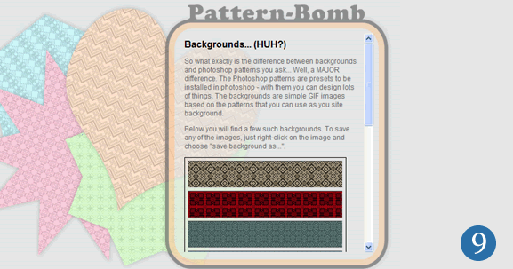 Background and Patterns Resources