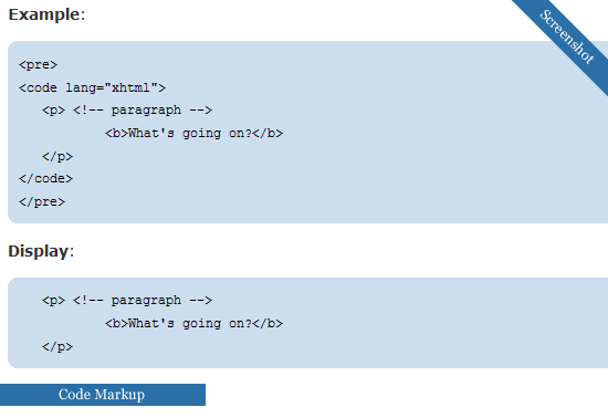 WP Code Plugin Screenshot