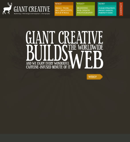 Creative Dark CSS Web Designs