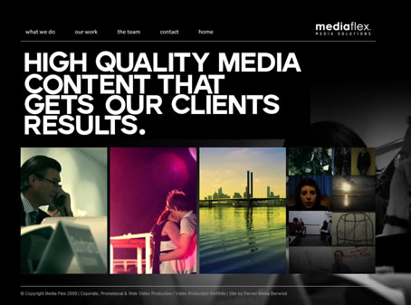 Creative Dark CSS Web Designs