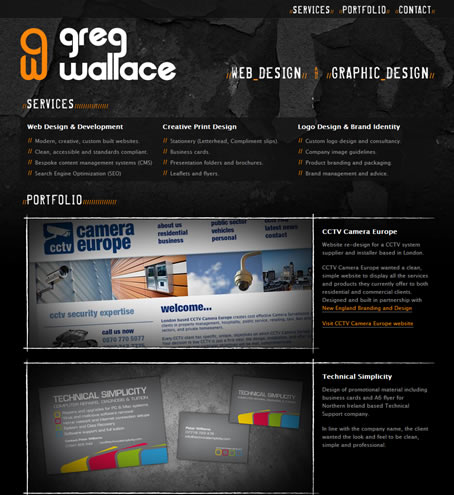 Creative Dark CSS Web Designs