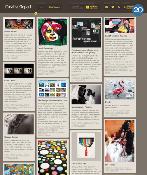 Best of Web Design 2009