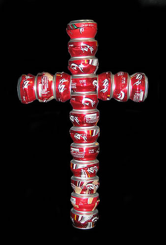 Recycled Coke Can Art