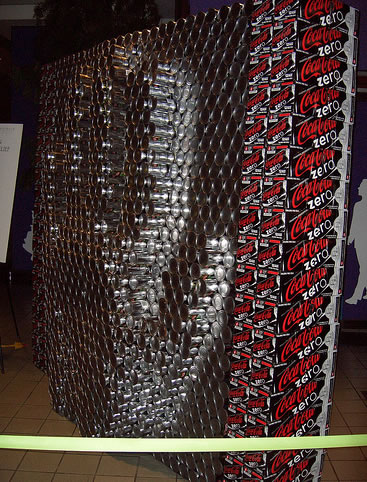 Recycled Coke Can Art