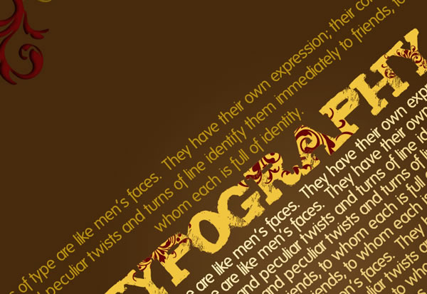 Typography Wallpaper