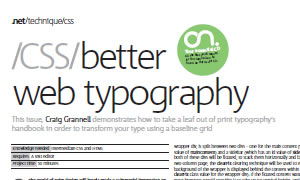 CSS Typography