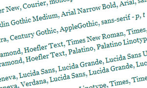CSS Typography