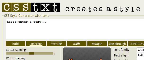 CSS Typography