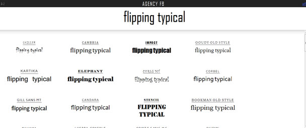 CSS Typography