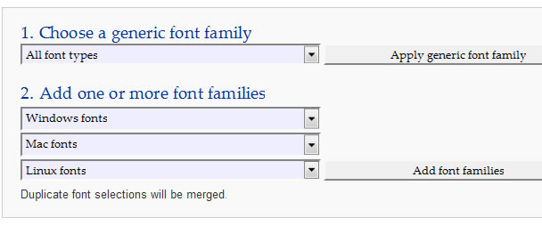 CSS Typography