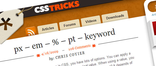 CSS Typography