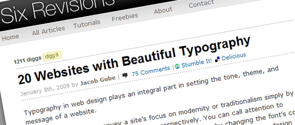 CSS Typography