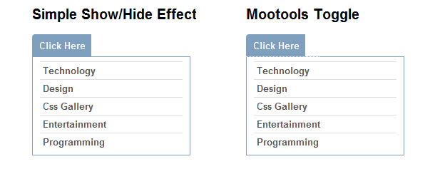 50 MooTools Plugins