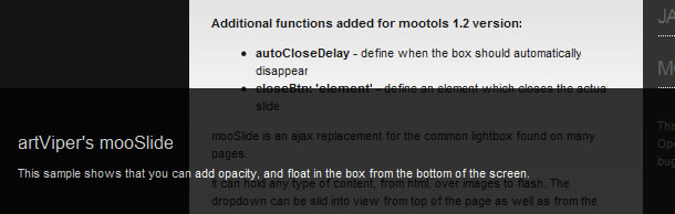 50 MooTools Plugins