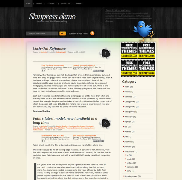 Wordpress Typography Themes