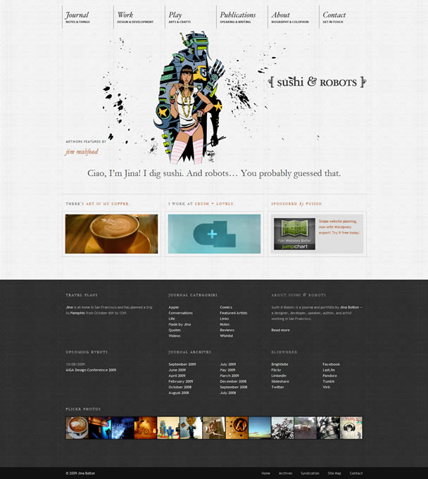 Weekly Web Design and Development Inspiration - N.09