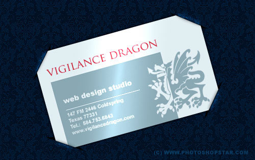 Business Card Photoshop Tutorials and Resources